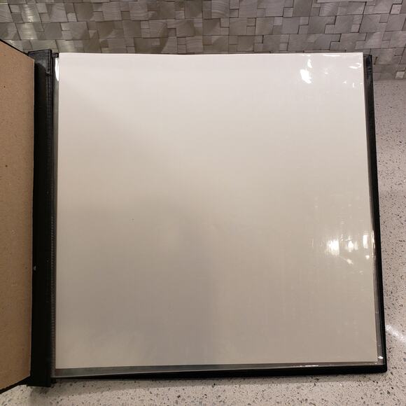 Fire Fighter Leather Scrapbook K and Company RARE Fire fighter Leather Book - Picture 9 of 10